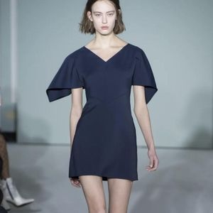 Sies Marjan Fall 2017 Ready-to-wear Navy Blue cocktail dress